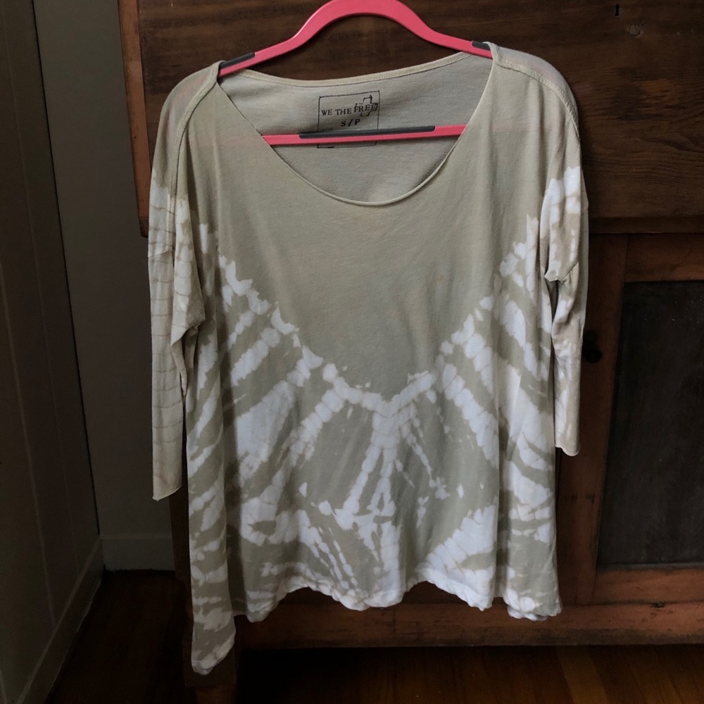 Free People Tie Dye Shirt